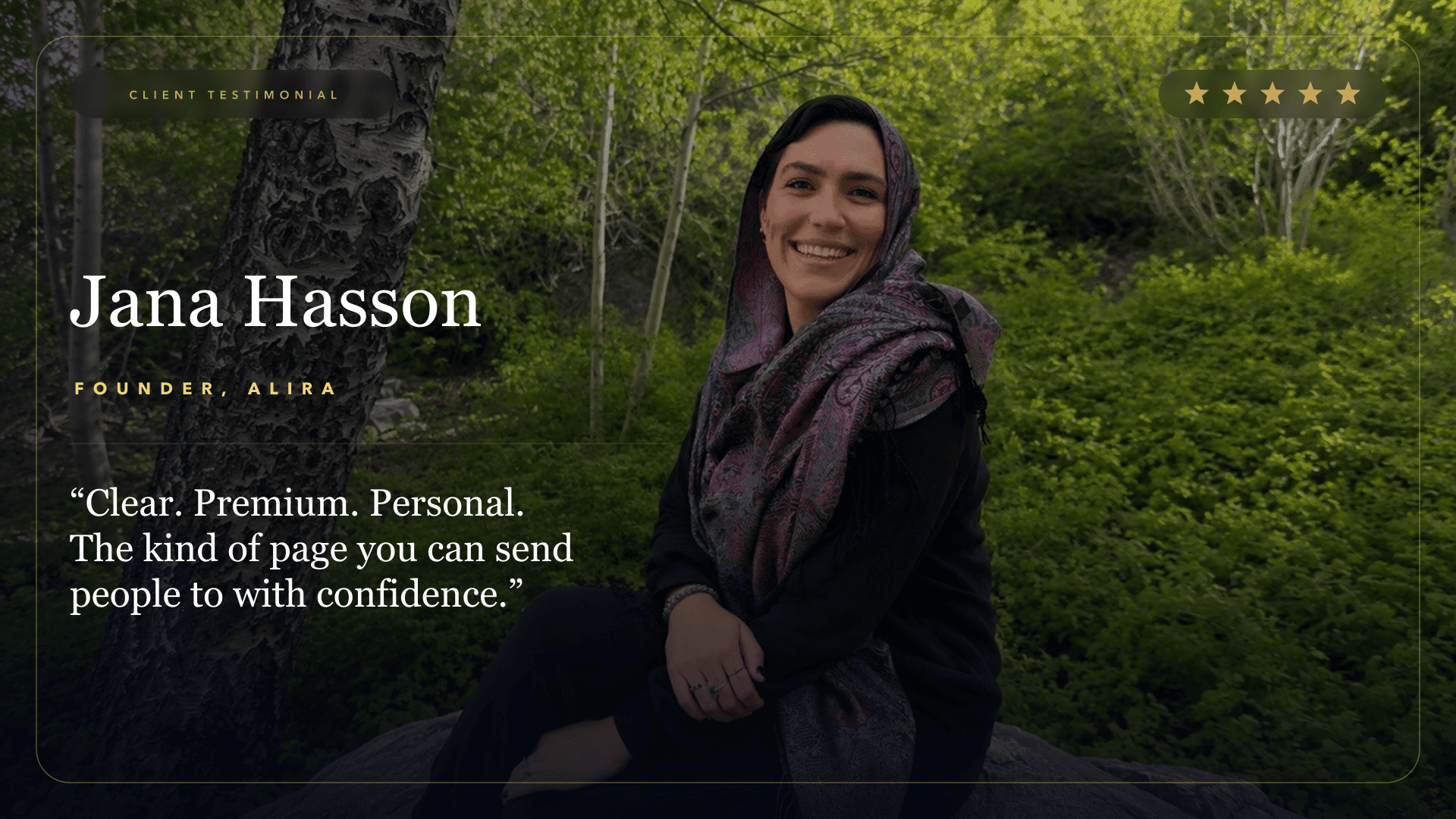 Landscape Jana Hasson client review asset